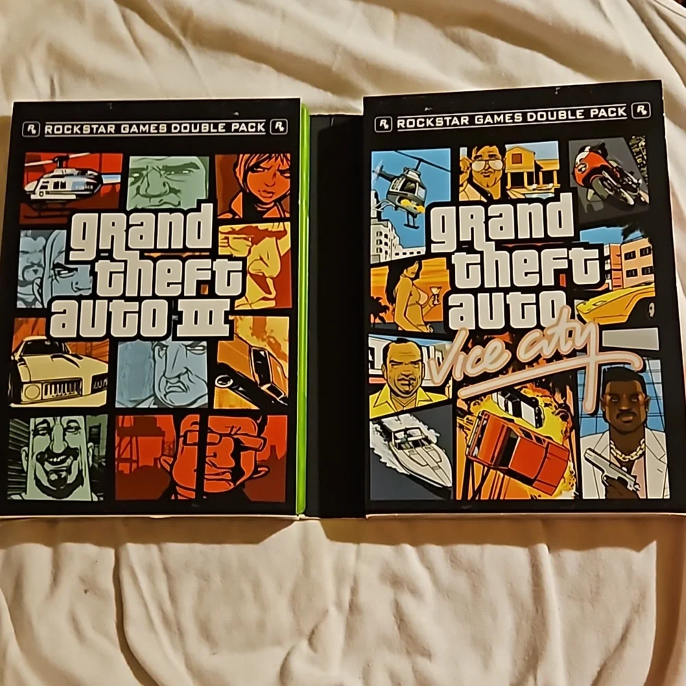 1/2 PRICE🔻Xbox Microsoft Grand Theft Auto III & Vice City